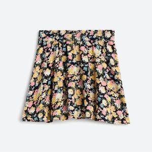 Floral mini skirt